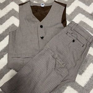 Vest and matching pants